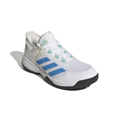 adidas Tennis Shoes Ubersonic 4 Allcourt white/blue Kids